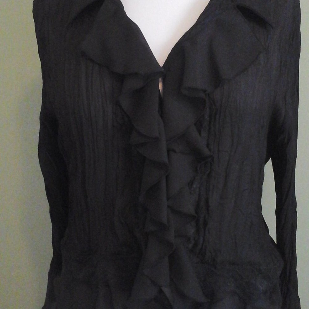 Jessica Black Blouse XL